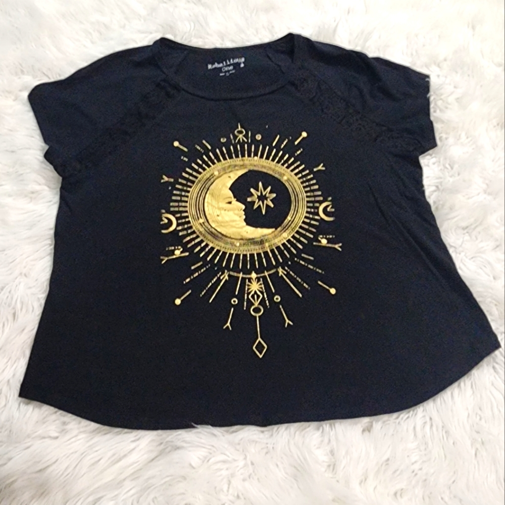 Rebellious One short sleeve graphic tee 1X